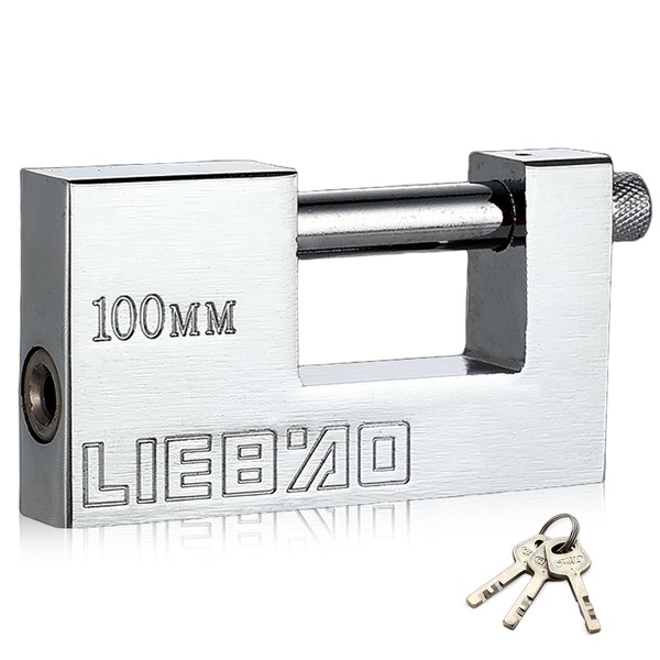 Container Padlock, Heavy Duty Padlock 96mm Large Shed Padlocks with