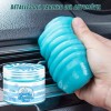 Veraly Set 4 Goma Limpieza Multiusos Slime Adherente No Pegajoso