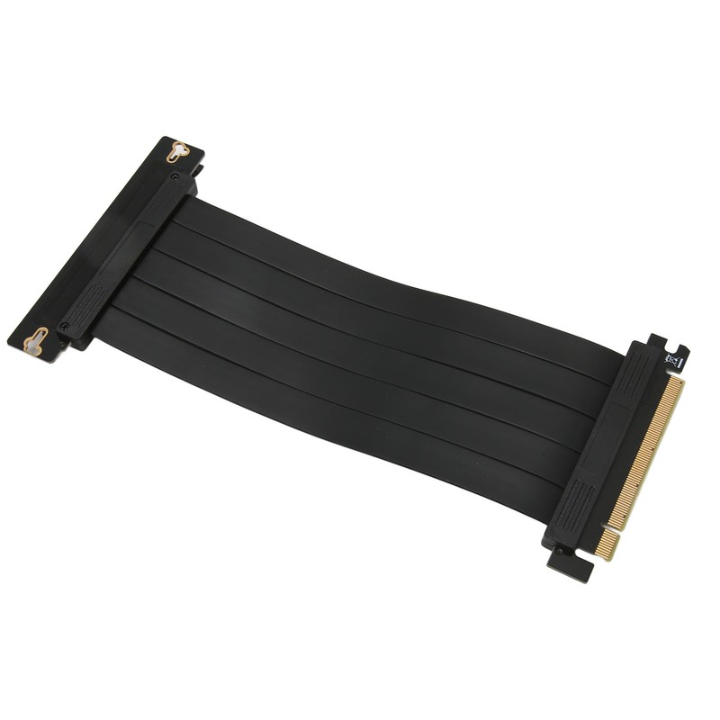 PCIE 3.0 16x Riser Cable High Speed Flexible 90 Degrees