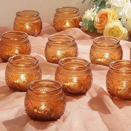 24 portavelas verdes, portavelas para decoración de boda verde salvia, portavelas verde para recepción de boda, decoración de boda rústico/primavera