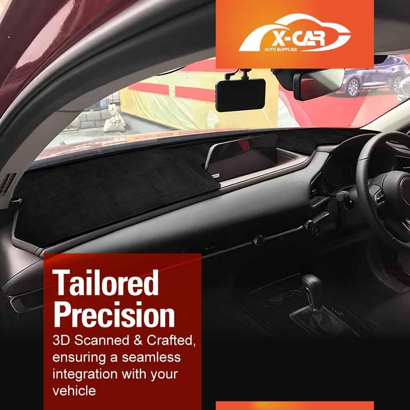 X-CAR Dash Mat for Mazda CX30 CX-30 2019-2025 Non-Slip Microfiber