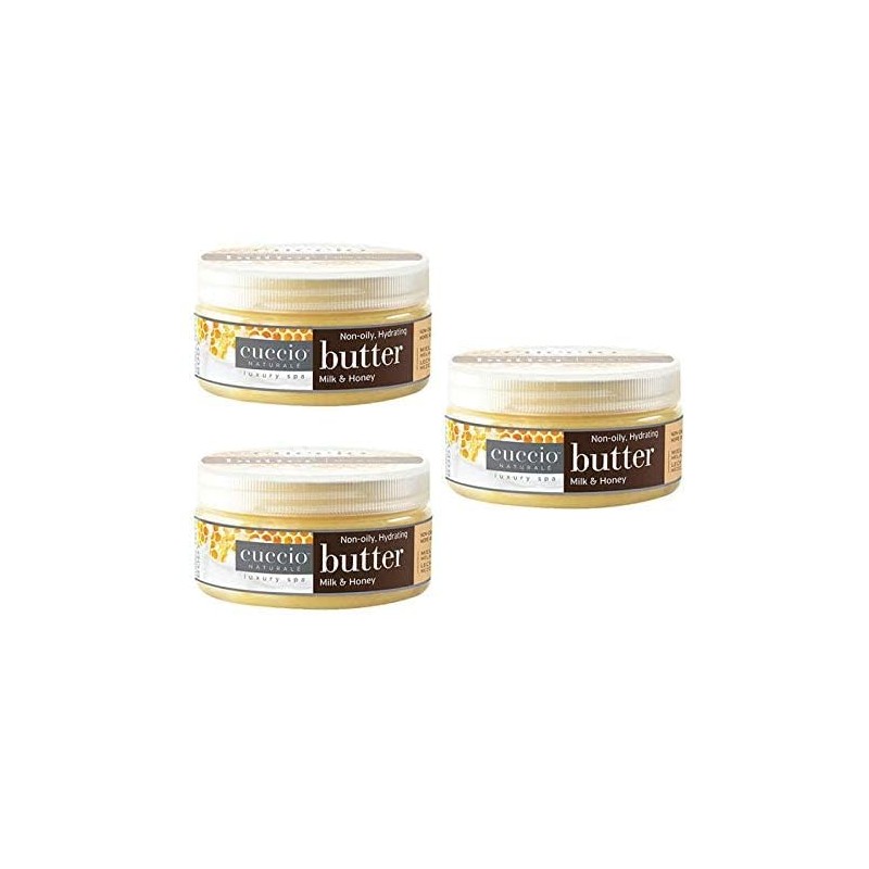 Cuccio Butter Milk & Honey Lotion 8 oz (3 pieces)