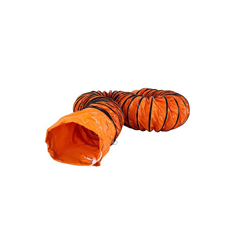 VEVOR 12"x16FT Flexible PVC Duct Hose for Blower/Exhaust Fan