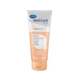 MoliCare Skin Crema de Manos, para Piel Muy Seca y Manos Agrietadas, con Creatina, Pantenol y AcITE de Almendras, Neutralizador de Olor, Emulsión Agua en Aceite, 200 ml