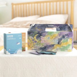 아이즈온 온열 스팀 아이마스크 수면 안대 60매 선물세트 기프트팩 EyesOn Heated Steam Eye Mask Sleep Mask 60 Sheets Gift Set Pack