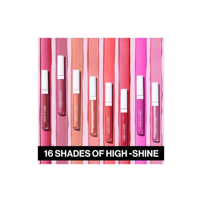 Wet n Wild Mega Slicks Lip Gloss - Larga duración