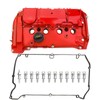 MILIPARTS Aluminum Valve Cover with Gasket, Bolts and Cap Fit