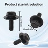 Skid Plate Bolts Fit for Toyota 4Runner Tacoma FJ Cruiser