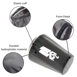 K&N RC-1820DK Black Drycharger Filter Wrap - For Your K&N RC-0981 Filter