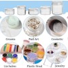 20Pcs 5ml Transparent Small Travel Sample Containers with Lids, Mini