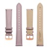 BISONSTRAP Elegant Leather Watch Straps, Quick Release, Watch Bands for