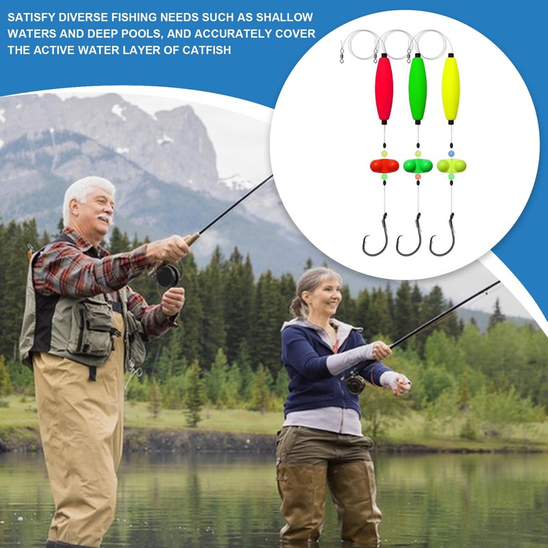 Catfish Rigs,Catfishing Rigs for River Fishing | Compact Multi Functional
