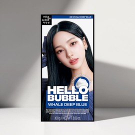 Mise en Scène 미쟝센 뉴 헬로버블 4B 웨일딥블루 100g Mise en Scène New Hello Bubble 4B Whale Deep Blue 100g