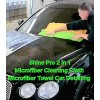 Shine Pro 2 in 1 Microfiber Cleaning Cloth Towel Car