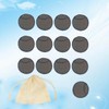Baluue 14pcs Face Washing Pad Reusable Cotton Pads Natural All