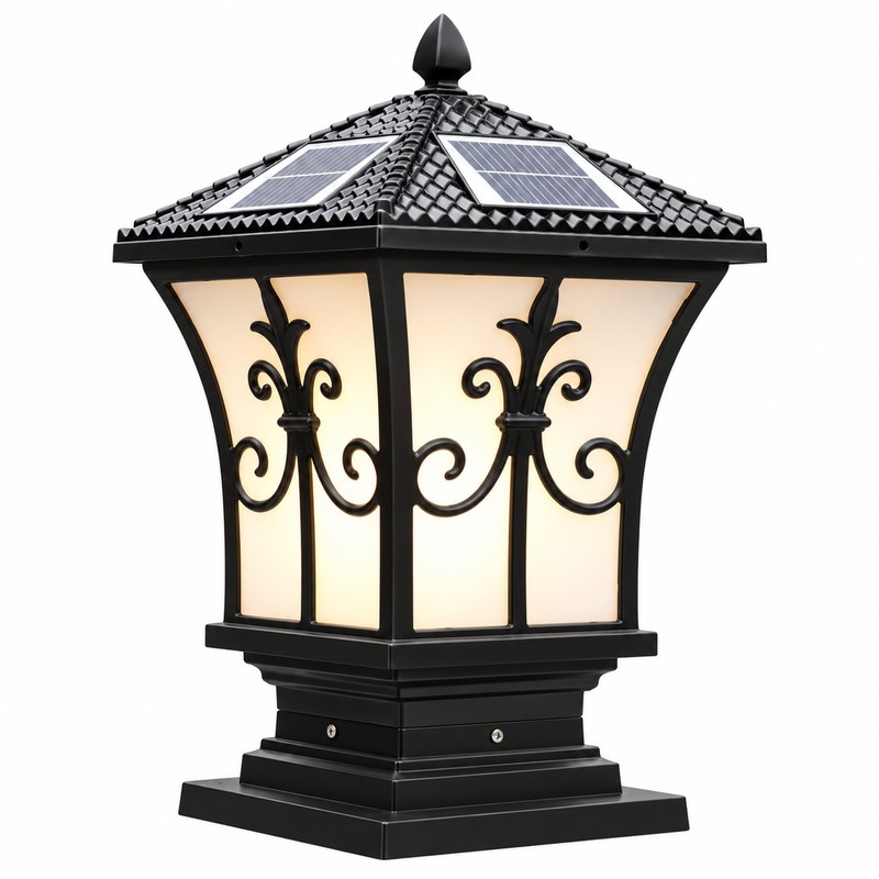 3-Color Adjustable Waterproof Solar Lamp with Remote – Outdoor Garden,
