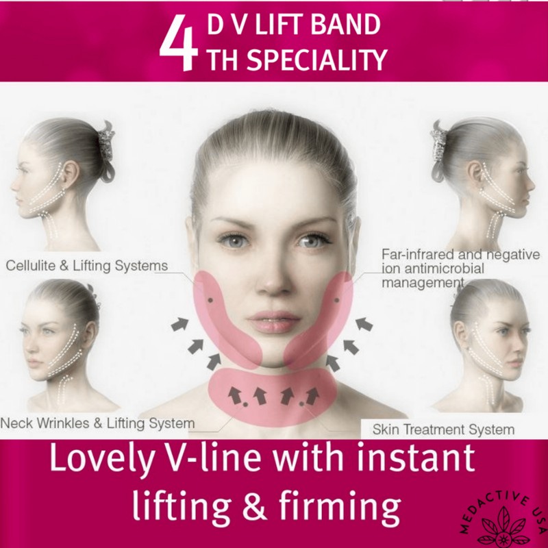 Anacis Face Lift Band 4D Adjustable V-Lift Strap for Chin