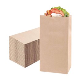 Perfect Stix - Perfect Stix Brown Bag 4lb 40- 2mwhite 4 lb Brown Bag- Pack of 40 Bags