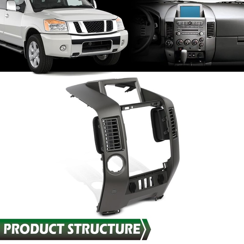LQI Dash Center Console Instrument Panel Lid Bezel Fit Nissan