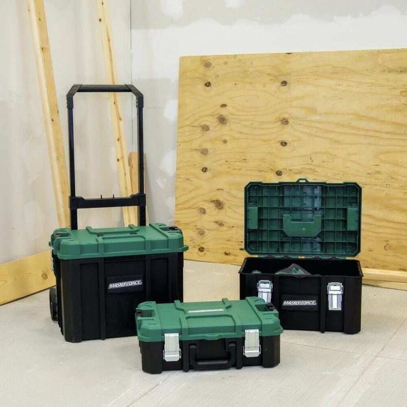Masterforce 21" Heavy Duty Impact Resistant Polypropylene Deep Tool Box