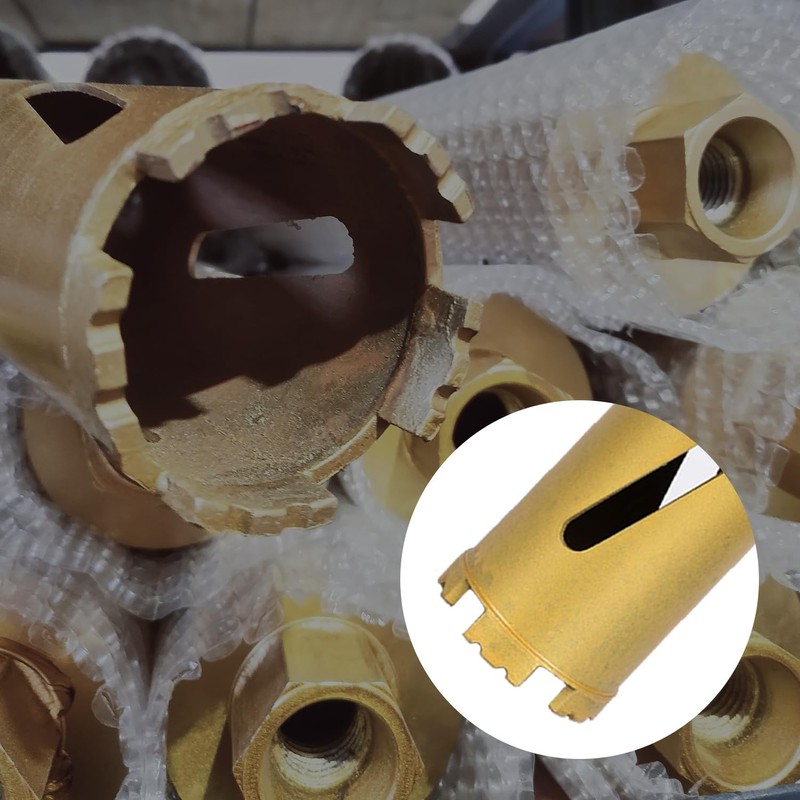 6" Dry Core Drill Bits for Cured Concrete with Rebar