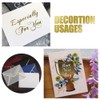 CYFUN DESIGN 50 Sheets Toner Reactive Foil Sheet for Crafts