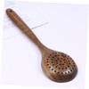 LABRIMP Handcrafted Colander Skimmer Ladle High-Temperature Resistant Kitchen Utensil for