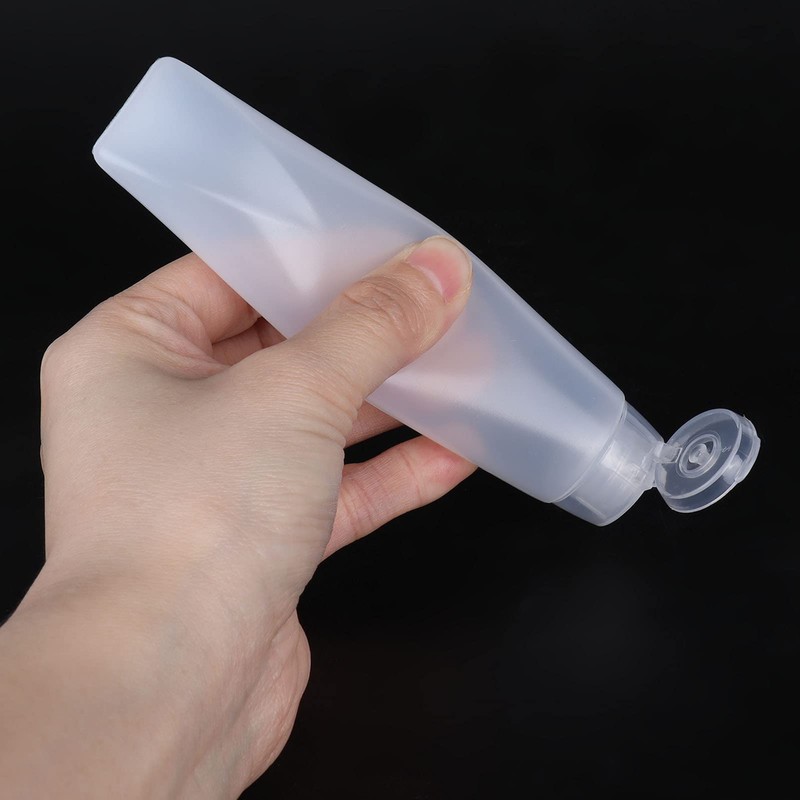 Pack of 20 Empty Squeeze Tubes, Refillable Plastic Squeeze Cosmetic
