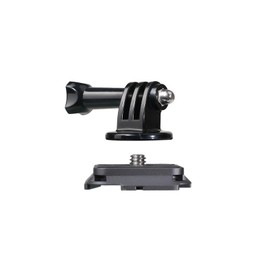 IFOOTAGE Tripod Mount Adapter Q38-SP, Action Camera Quick Release Tripod Mount Compatible with Gopro Hero 12, 11, 10, 9, 8, 7, 6, 5, 4, 3, 3+, Hero Session, Gopro Max, Akaso, DJI osmo Action Cameras