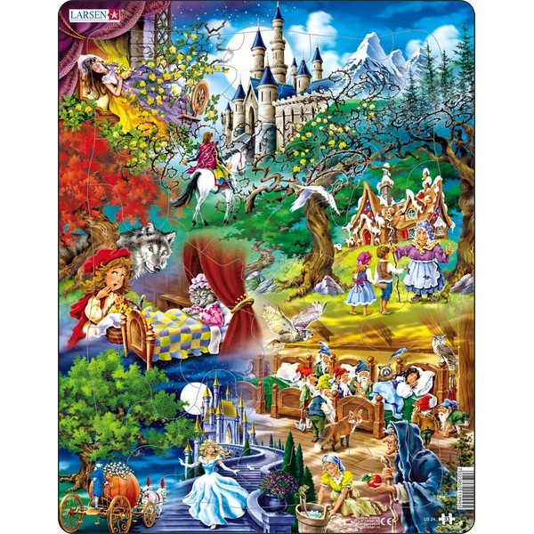 Larsen Grimms Fairy Tales 33 Piece Children's Jigsaw Puzzle
