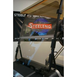 Steeleng Foldable Tinted Windshield for Club Car DS 2000.5+ Golf Cart