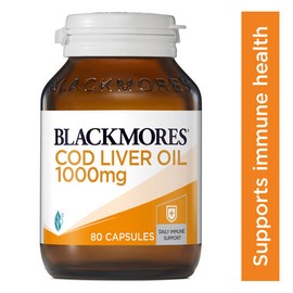 Blackmores Cod Liver Oil 1000mg 80 Capsules
