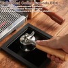 Bottomless Knock Box Espresso, Embedded Coffee Knock Box, Stainless Steel