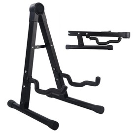 WOTLLA Guitar Stand, Guitar Stands Floor with Sponges A Frame Folding Guitar Stand for Guitar Bass, Gifts for Guitar Players