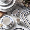 Syracuse maple line oval sauce bowl 10cm 2 colors, line