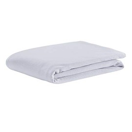 Odenwälder Jersey Fitted Sheet for Cot Bed Light Silver, Size: 70 x 140 cm