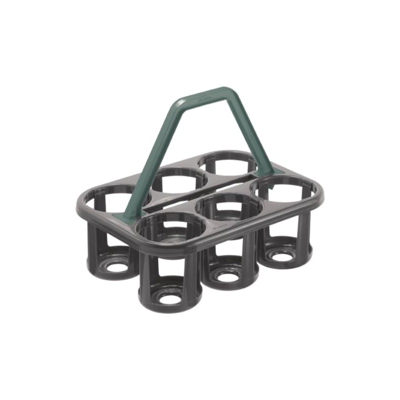 Rotho Plastic Carrier for 6 Bottles