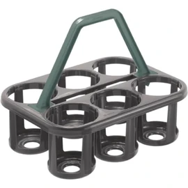 Rotho Plastic Carrier for 6 Bottles