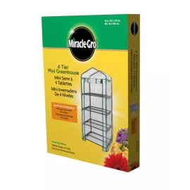 Miracle-Gro NEW Miracle-Gro 1-ft L x 2-ft W x 5-ft H Transparent Greenhouse Kit NEW IN BOX