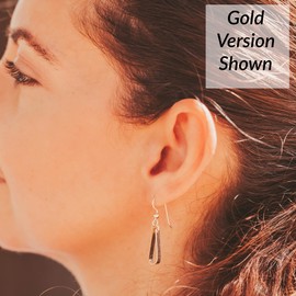 Minimalist Teardrop 14k Gold Filled Dangle Earrings For Women Unique Jewelry Gift Idea For Modern Mom Cute Fashion Accessory For Everyday Wear