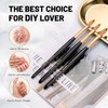 Acrylic Brush for Nails Aokitec 100% Sable Kolinsky Nail Brush