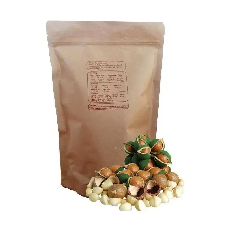 Nuez De Macadamia Con Proteínas, Mxmmn-002, 1kg, Natural, N