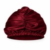 Casa Della Silk Rituale Mulberry Silk Hair Turban – Bordeaux