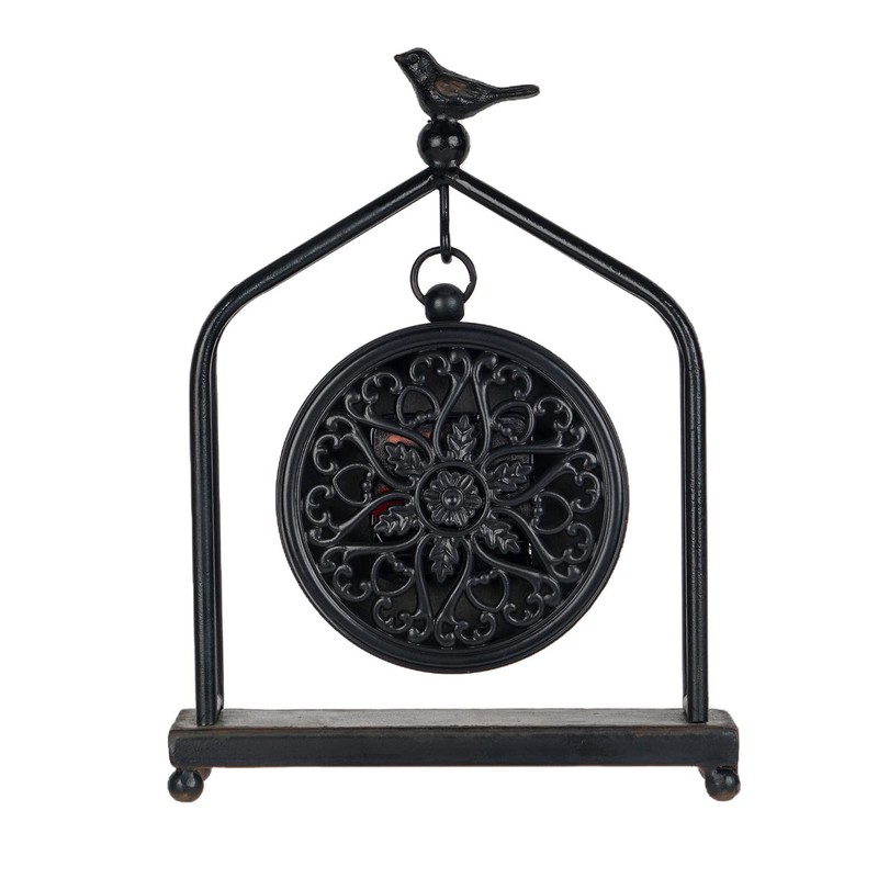 SOFFEE DESIGN 7.5'' x 10'' Mantel Clock Iron Tower Frame,