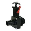 Valterra 7134X ABS Gate Valve, Black, 1-1/2" MPT x Step