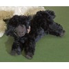 - Noir-agneau/mouton-peluche de bûcheron no 3504-18 cm