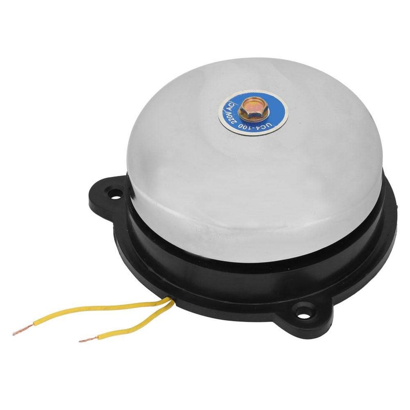 Electric Bell Bells 220V 100mm/4in Non‑Sparking Bells Stainless Steel for