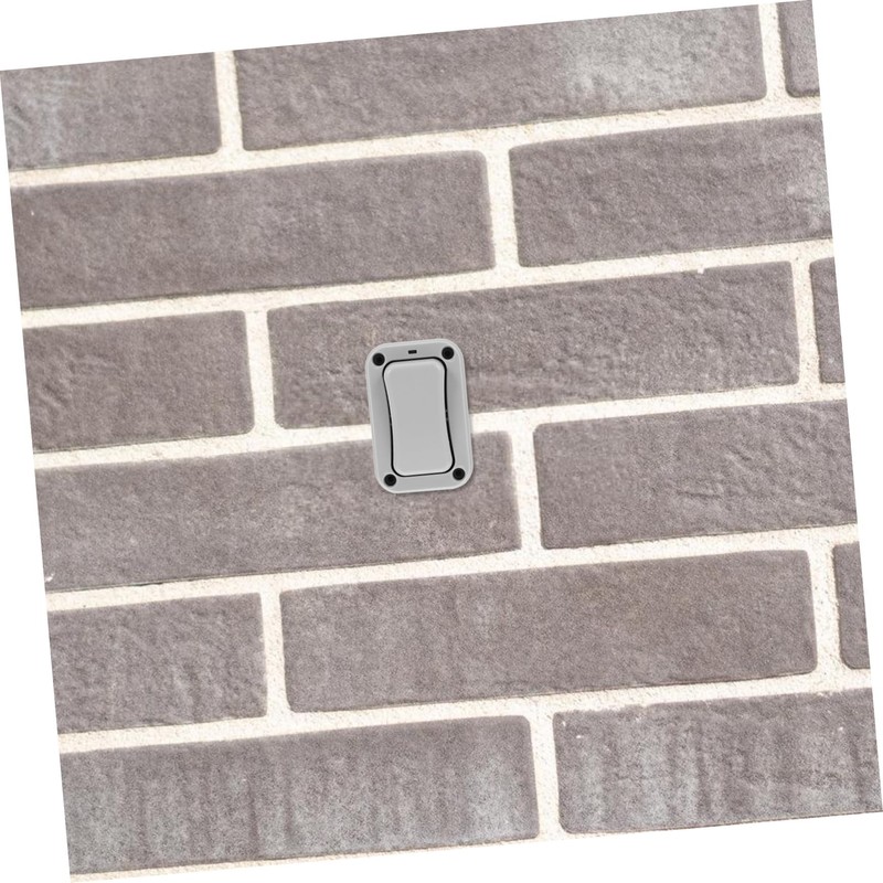 Operitacx Weatherproof Outdoor Switch Rated Dark Grey Surface Mounted Light