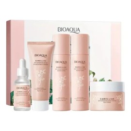 Kit Facial Camellia Bioaqua 5 Piezas Rutina Completa Skincar