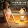 NVRGIUP Candle Warmer, Candle Warmer Lamp with Timer & Dimmer